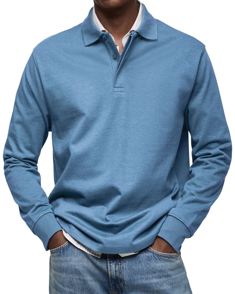 Harrison | Premium Long-Sleeve Polo