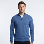 Logan | Refined Casual Zip-Up Sweater