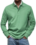 Harrison | Premium Long-Sleeve Polo