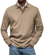 Harrison | Premium Long-Sleeve Polo