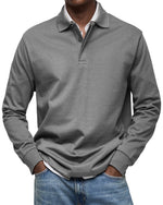 Harrison | Premium Long-Sleeve Polo