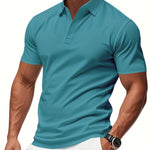 Mercer | Premium Textured Knit Polo Shirt