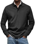 Harrison | Premium Long-Sleeve Polo