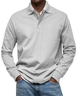 Harrison | Premium Long-Sleeve Polo
