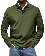 Harrison | Premium Long-Sleeve Polo