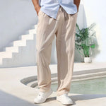 Montauk | Lightweight Cotton-Linen Relaxed Pants