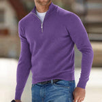 Logan | Refined Casual Zip-Up Sweater